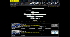 Desktop Screenshot of cars.atlantacardealerads.com