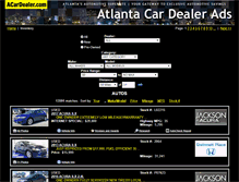 Tablet Screenshot of cars.atlantacardealerads.com